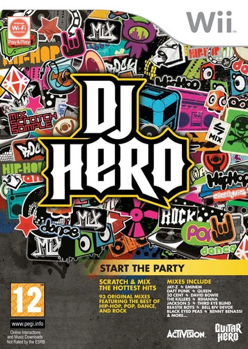 Gioco hero per nintendo wii - dj,