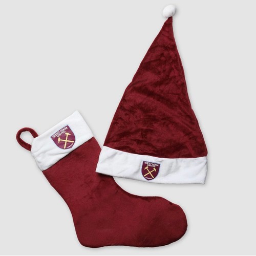 Set cappello calza babbo - cappello,