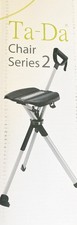 Sedia Ta-Da Serie 2 Portatile Pieghevole Passeggio Canna 34,2" Ausilio Mobilità