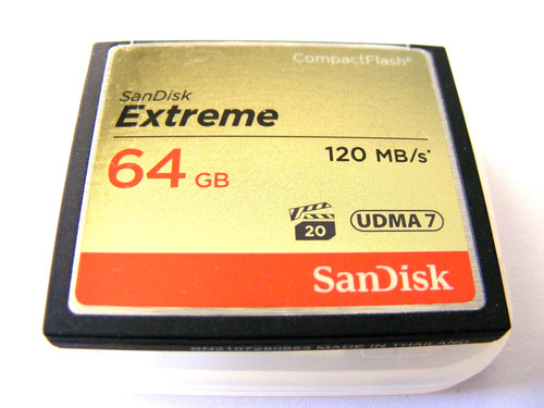 Compact flash card - compact,