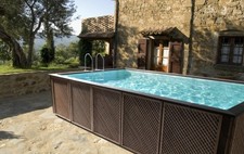 Piscine legno plastica - in,