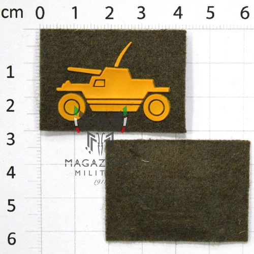 Patch toppa gommata autoblindo - toppa,