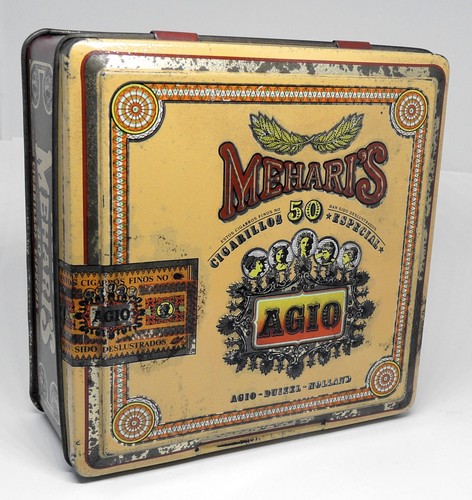 Scatola latta cigarillos - di,