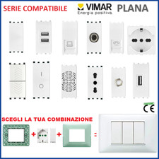 vimar plana compatibile bianca