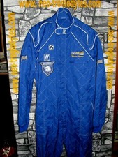 Vintage Tuta track  pilota rally Kart  karting  Williams '80s padded anti fire