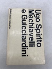 UGO SPIRITO - MACHIAVELLI E