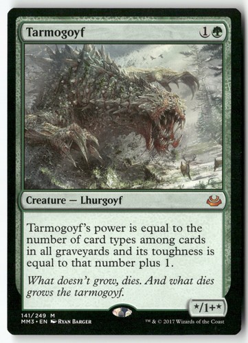 Mtg tarmogoyf modern masters - tarmogoyf,