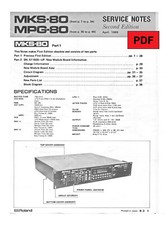 Roland mks mpg 80 - roland, /