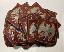 SERBIA GUERRA EX YUGOSLAVIA lotto 20 fregi federazione serbo montenegrina 