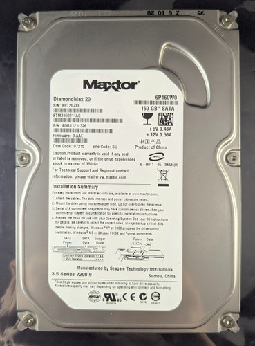 Maxtor diamondmax - maxtor, 20