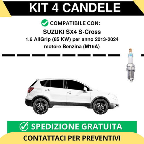 Kit candele per - 4,