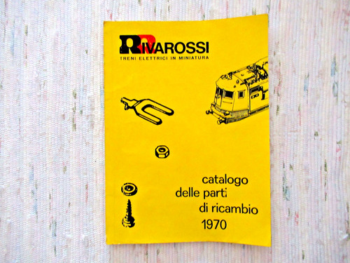 Rivarossi catalogo delle parti - rivarossi,