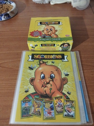Sgorbions trading cards box - trading,