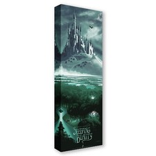 Castello della Bella Addormentata 25Hx8L Disney Fine Art di JC Richard