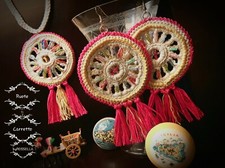Sicilian crochet earrings *