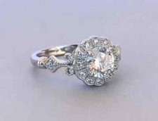 Anello di fidanzamento aureola