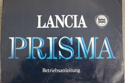 Lancia prisma manuale uso - -,