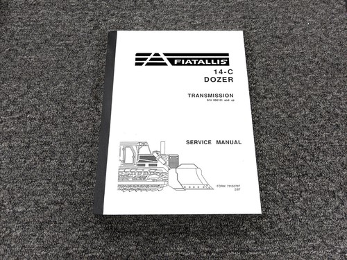 Fiat allis dozer - allis, 14-c