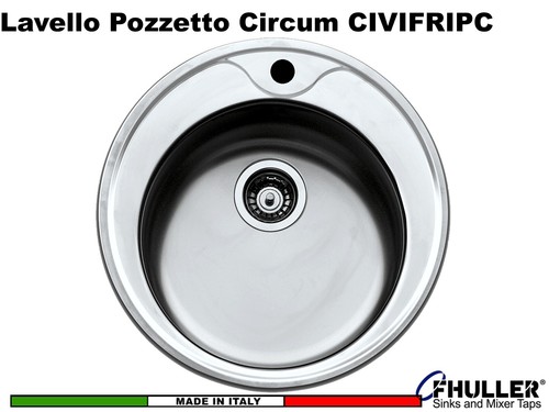Lavello pozzetto tondo - lavello,