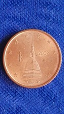2 Centesimi 2002 Italia Mole Antonelliana euro circolata autenticata da rotolino