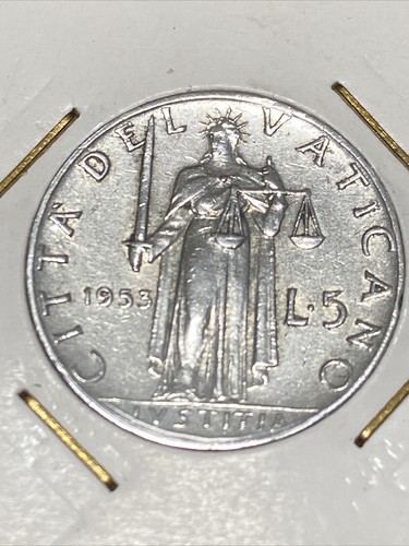 Moneta coin lire 1953 - -, 5