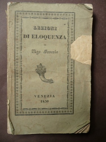 Libri antichi ugo - foscolo, 1830
