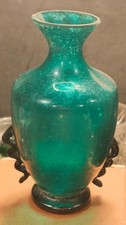 Vaso In Vetro Verde Nello