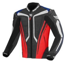 Giacca in pelle da moto Berik Street Pro