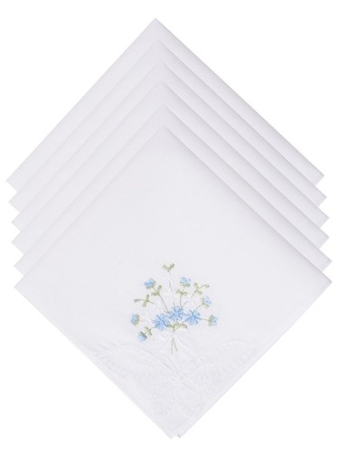 Fazzoletti donna cotone fiori