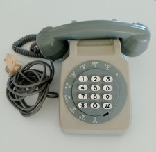 Telefono fisso SOCOTEL S63 - Bonneville bicolore degli anni '80 - Francia