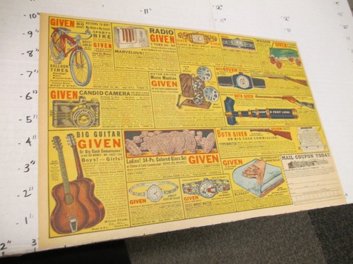 Giornale annuncio 1939 wilson - annuncio,