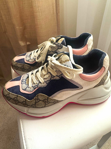 Sneakers basse stringate gucci - sneakers,