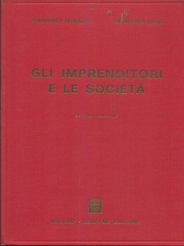 Gli imprenditori societa - gli, le