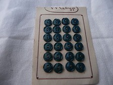 24 Bottoni Antichi Legno