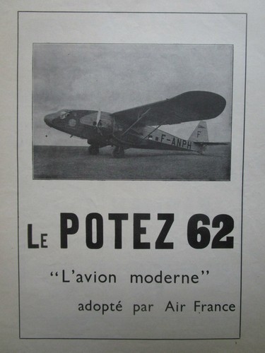 1930 pub avions henry potez - henry,
