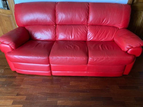 Divano rosso vera - rosso, in