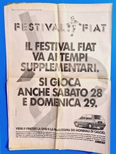 GAZZETTA DELLO SPORT 29 OTTOBRE 1989 FIAT ITALIA 90 - NAPOLI-JUVENTUS-WAAS