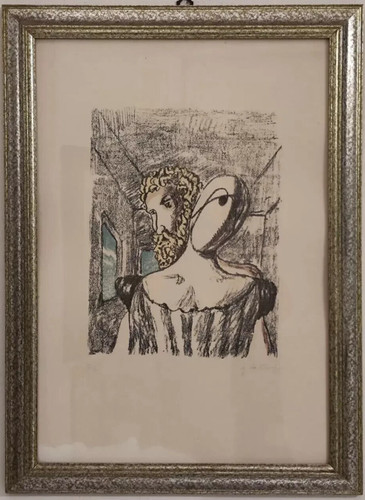 Giorgio chirico quadro - de,