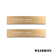 Technics Quartz Giradischi Trazione Diretta SL-1200MK2 90mm(3.54")X18mm(0.7") ORO