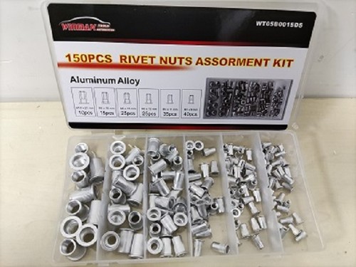 150pc aluminum alloy m10 - aluminum, m3-m10