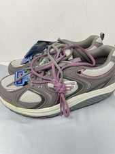 Nuove scarpe da passeggio SKECHERS Shape Ups 11806 rosa grigio taglia 10