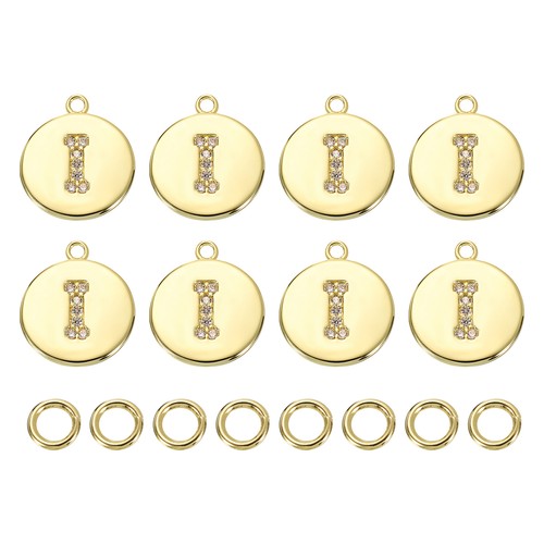8pcs initial letters charm - letters,
