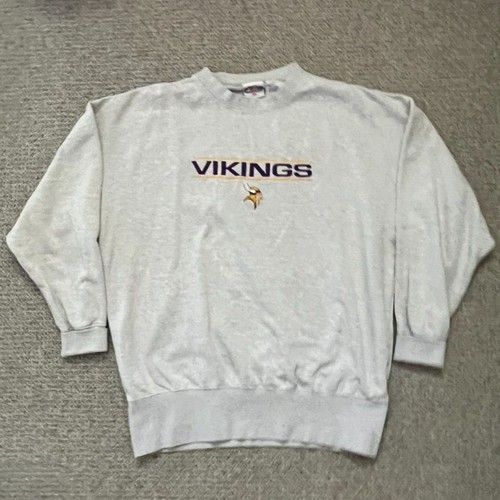 Felpa grigia minnesota vikings - grigia,