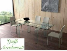 TAVOLO IN CRISTALLO