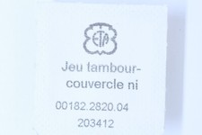 ETA 2820 2824 2836 2846 Part 182 Barillet complet Barrel complete Bariletto NOS