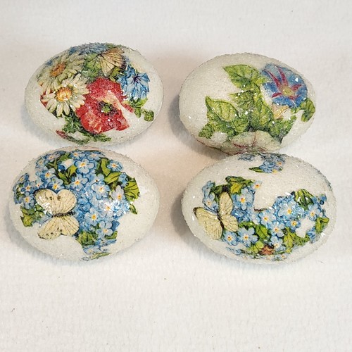 Vintage decoupage ceramica mcm - vintage,