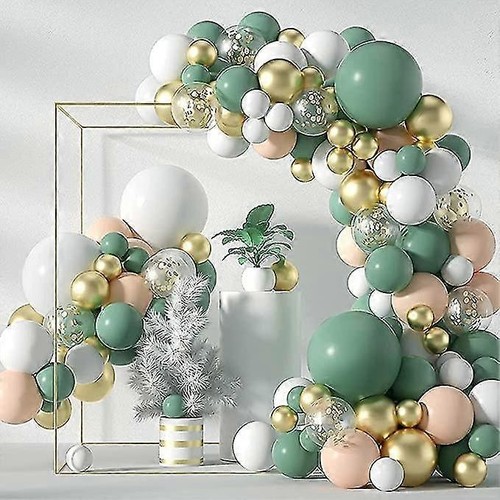 Kit arco palloncini verde oro - palloncini,