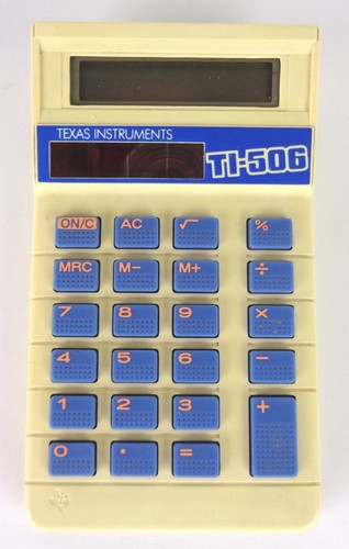 Texas instruments 506 - texas, ti-506