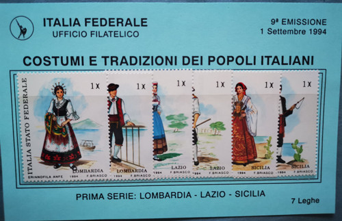 Francobolli italia federale - italia,