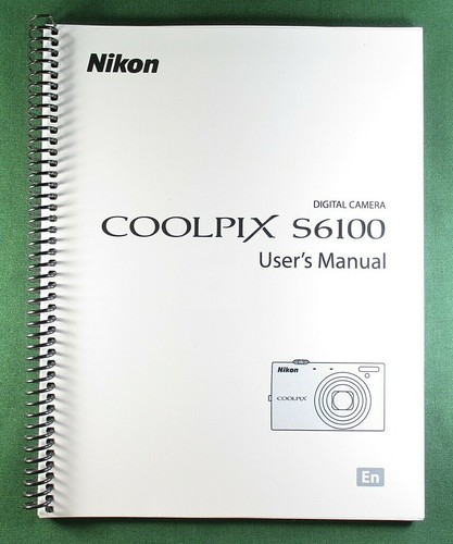 Nikon coolpix s6100 manuale - s6100,
